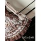 Alice Girl Bear Chocolate Long Sleeve Blouse(1st Pre-Order/3 Colours/Full Payment Without Shipping)